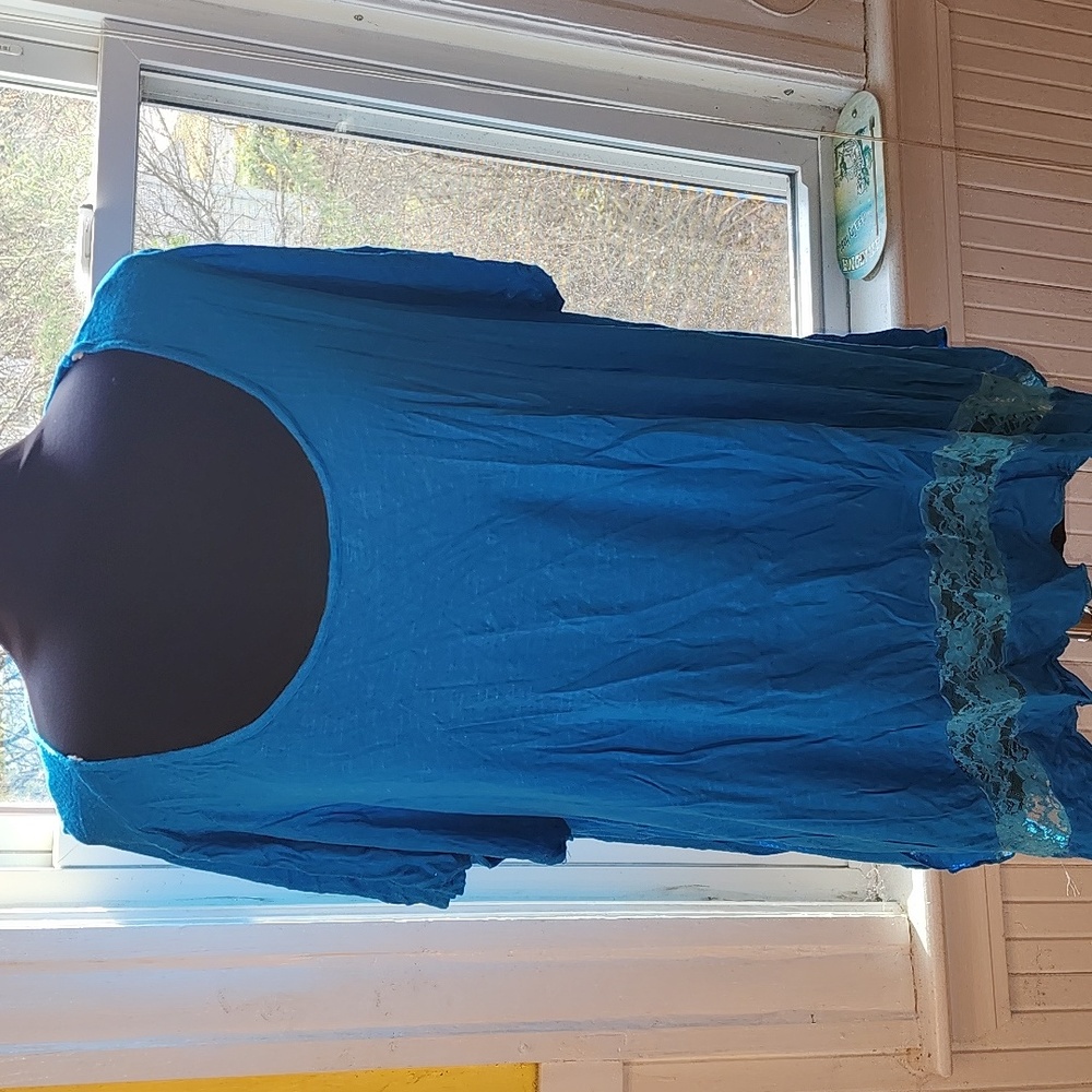 Plus size 4X tunic by YUMMY